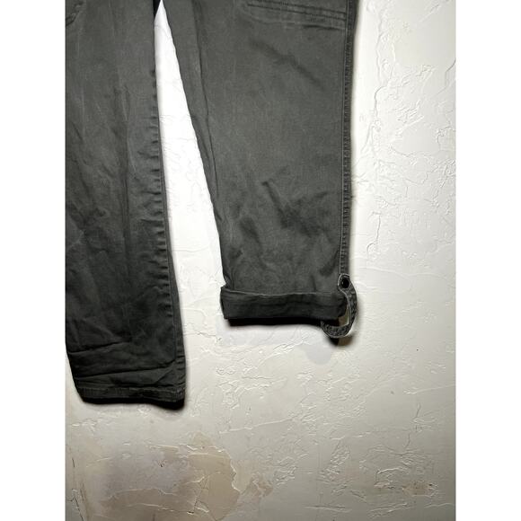Democracy Ab technology green roll up cargo jeans womens 16 utility camping - Picture 3 of 9